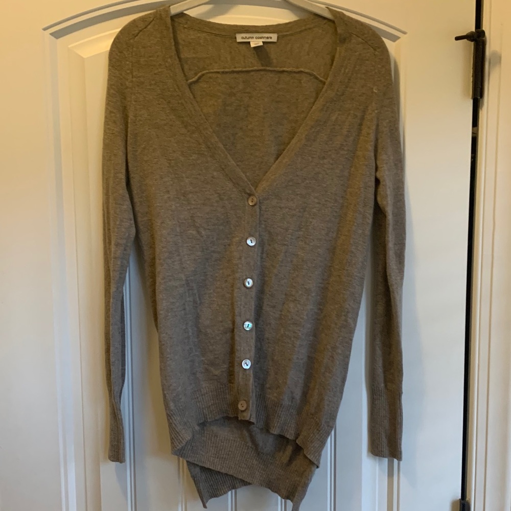 Autumn Cashmere Sweater size small brown